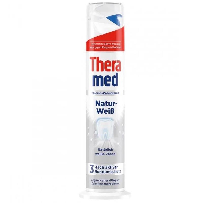 Зубная паста Theramed Natur-Weis 100 мл с дозатором (1567366060)