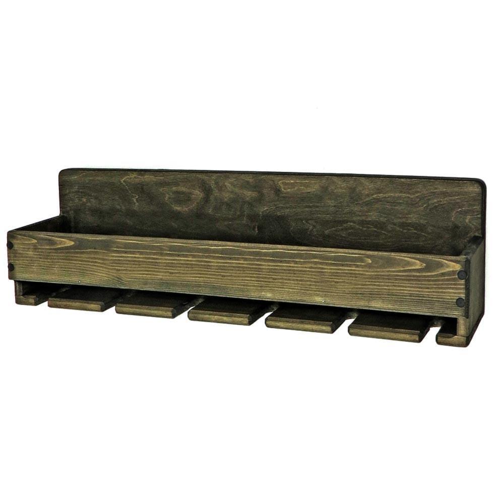 Полка для вина настенная из дерева Окахара Морион (ПНК-017511)