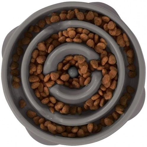 Миска-лабиринт для собак OUTWARD HOUND Fun Feeder 4х22,5 см Серый (oh69891)