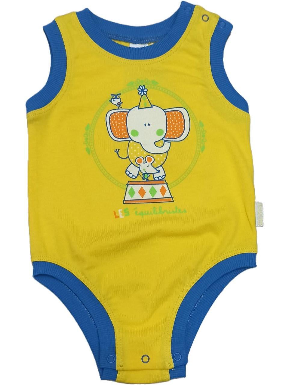 Боді для хлопчика Bembi БД 66 74 см Жовтий