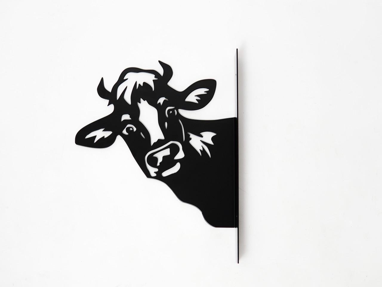 Садовая фигура Фермерская корова металлическая для дерева/беседки/террасы/сада/подворья (DCR017) - фото 5 Садовая фигура Фермерская корова металлическая для дерева/беседки/террасы/сада/подворья (DCR017) - фото 5