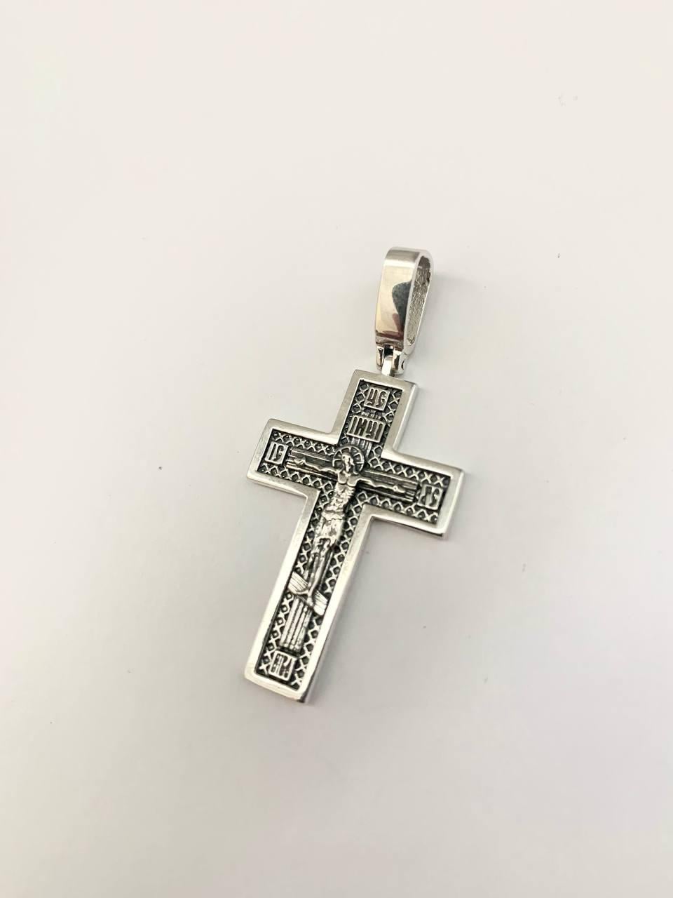 Крестик с молитвой "Спаси і Збережи" (КДУ-16)