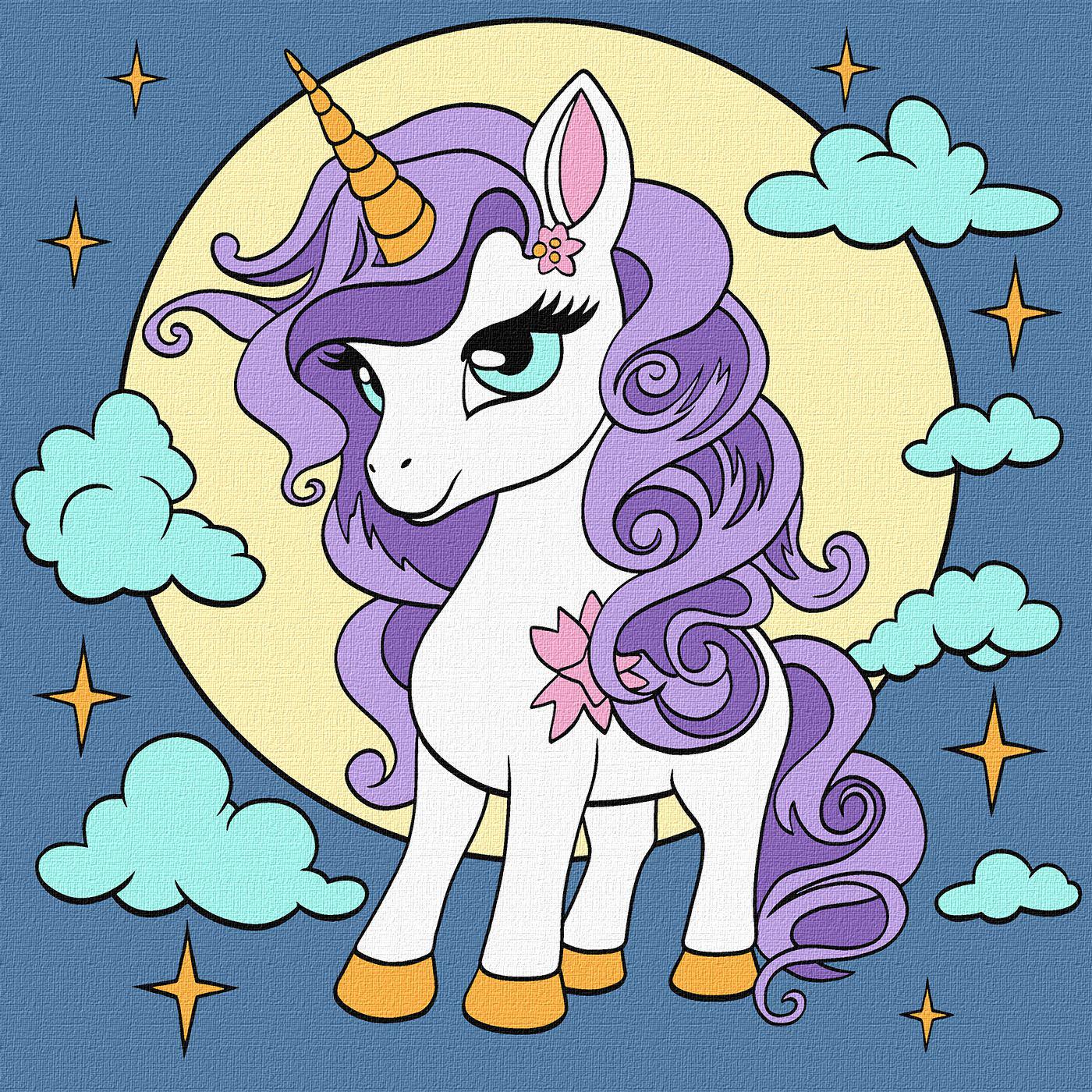 Картина по номерам Идейка Сказья 25x25 см (KHO6107)