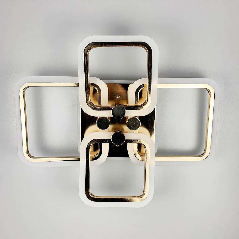 Люстра LED RGB на 2/2 ріжки Золотий (A 2503/2+2 RGB GD) - фото 5