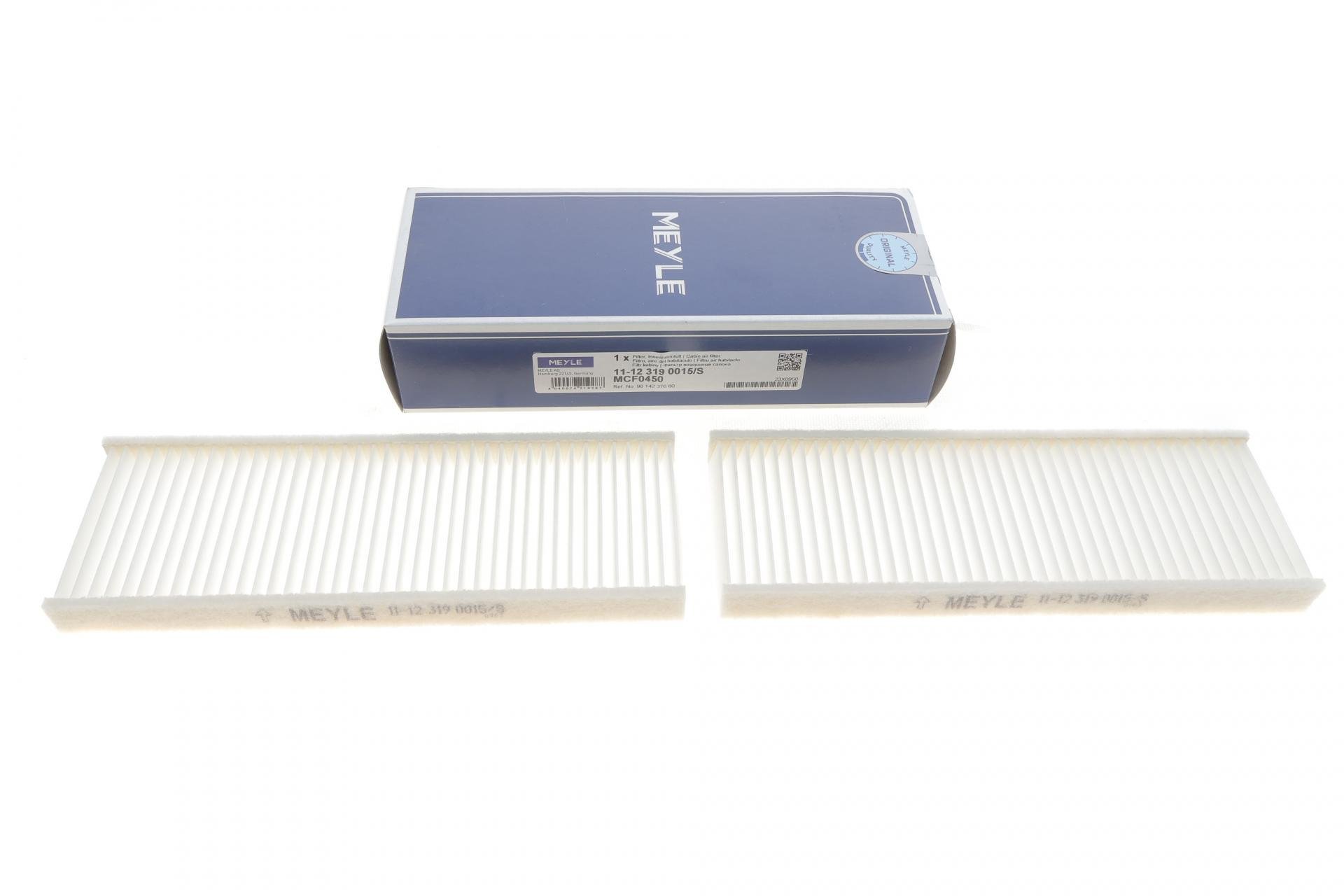 Фільтр салону Meyle для Citroen C-Elysee/Peugeot 301 12- (11-12 319 0015/S)