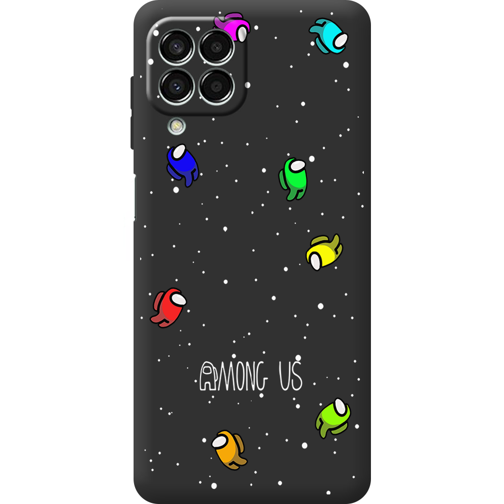 Чохол BoxFace Samsung Galaxy M33 5G (M336) Among Us Invisible Чорний силікон (44472-bk76-44482)
