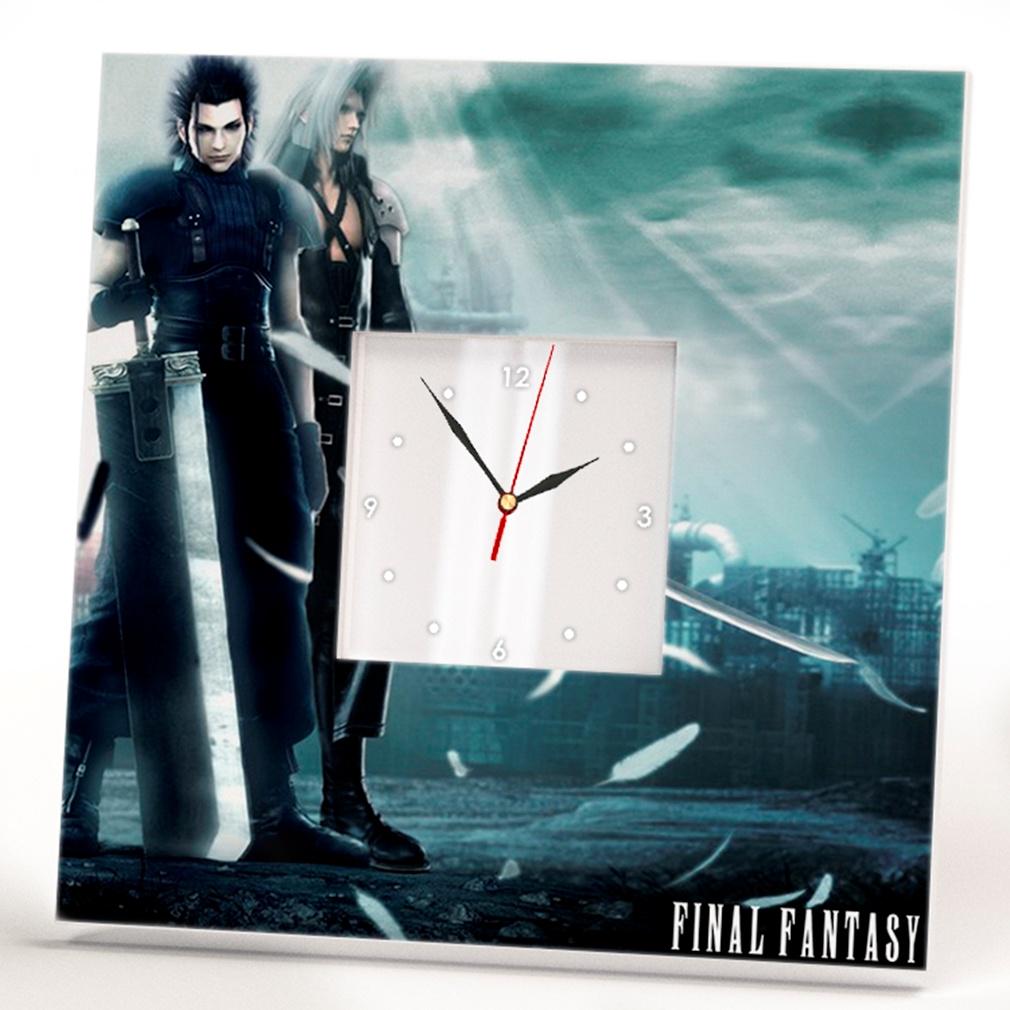 Часы "Final Fantasy" 260x260 мм (C03487) Часы "Final Fantasy" 260x260 мм (C03487)