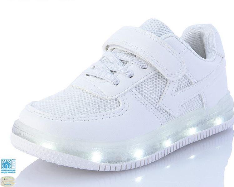 Кроссовки с LED-подсветкой Jong Golf mC10131-7 р. 31 Белый