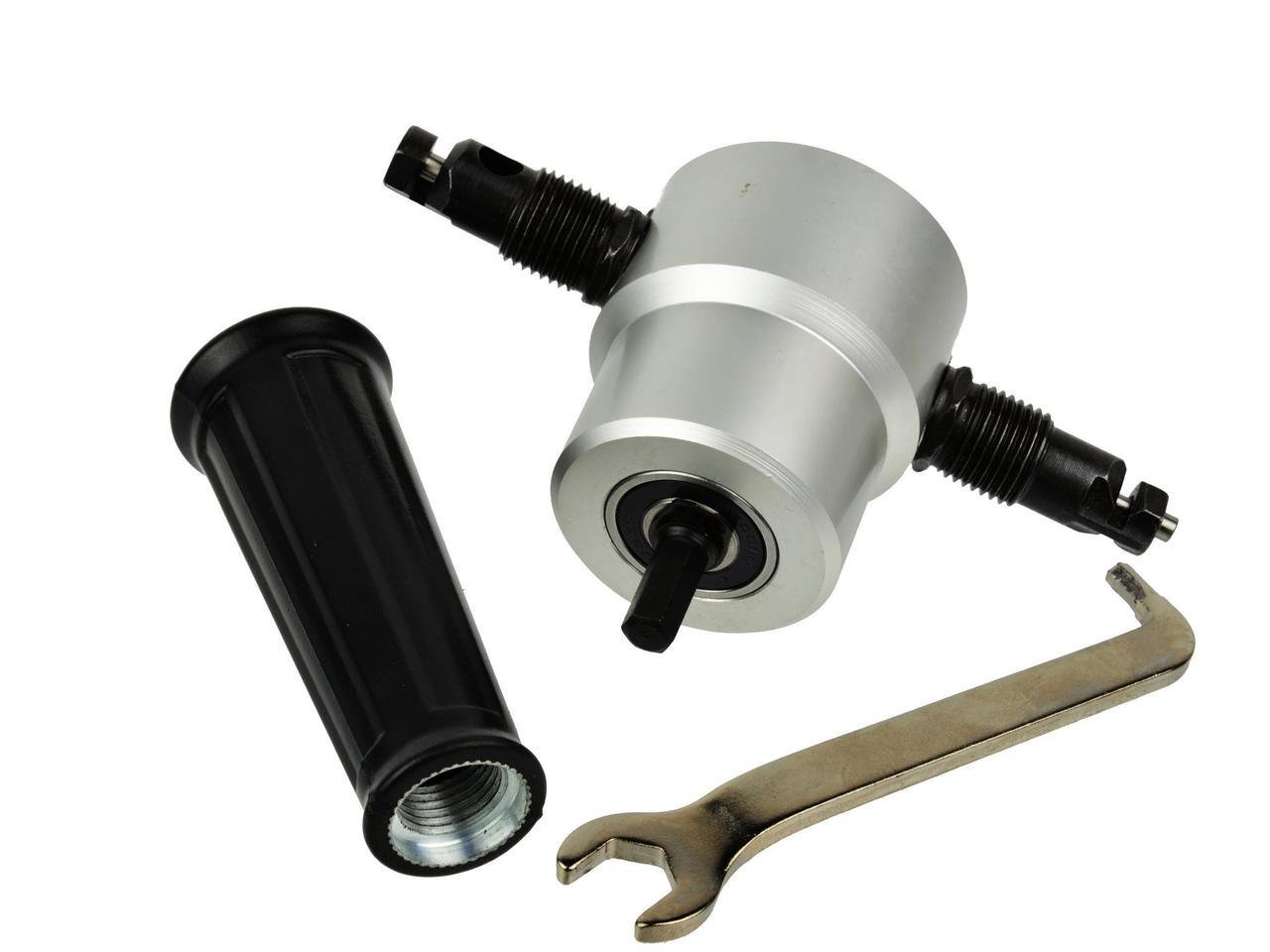 Насадка-ножиці вирубні GeKo до електродриля для різки бляхи (G81231)