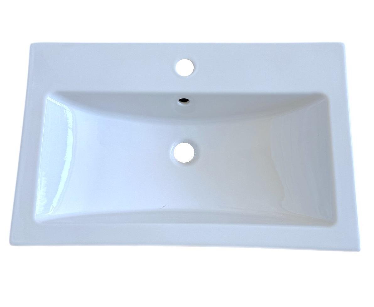 Тумба с умывальником Como с ящиком 70 см Белый (25814547) - фото 4 Тумба с умывальником Como с ящиком 70 см Белый (25814547) - фото 4