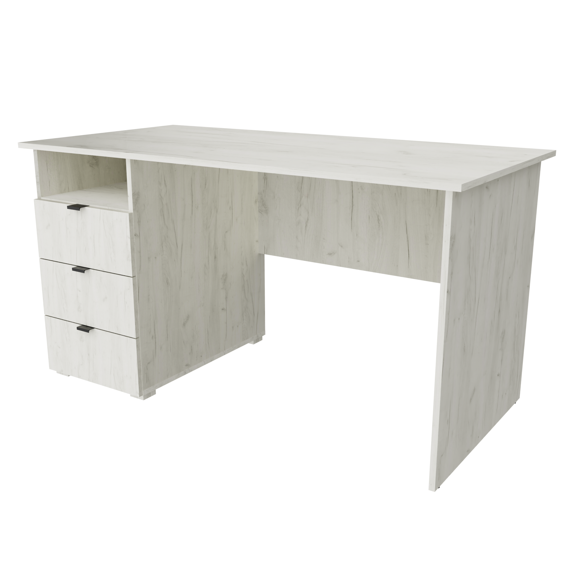 Письменный стол Неман Симпл 1400х700 Дуб крафт белый (5648548)