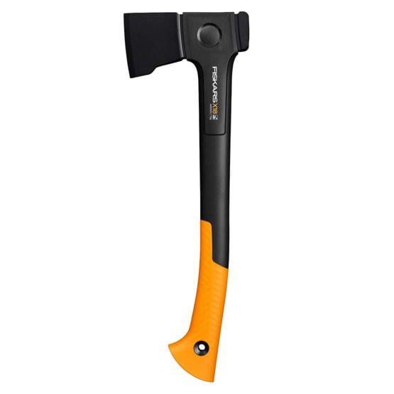 Сокира універсальна Fiskars X-Series X18 S Universal з кованої сталі 38,7x17,3x3,2 см Помаранчевий з сірим (2564409496) Сокира універсальна Fiskars X-Series X18 S Universal з кованої сталі 38,7x17,3x3,2 см Помаранчевий з сірим (2564409496)