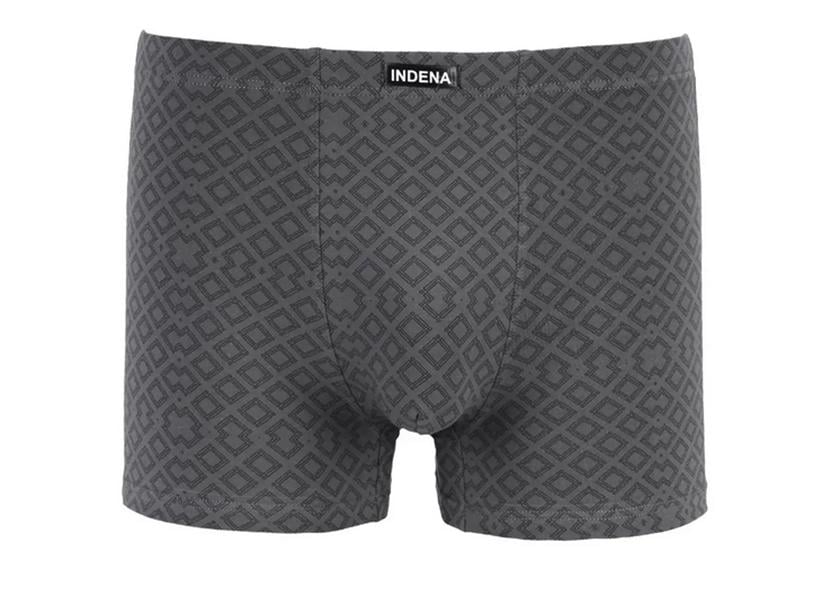 Мужские боксеры стрейчевые INDENA 2XL р. 48-50 2 шт. Темно-серый (81011)