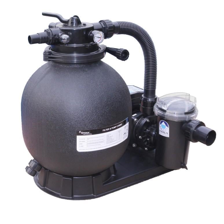 Пісочна фільтруюча установка Emaux FSP390-SD75 8 м.куб/год 0,75 кВт завантаження 35 кг