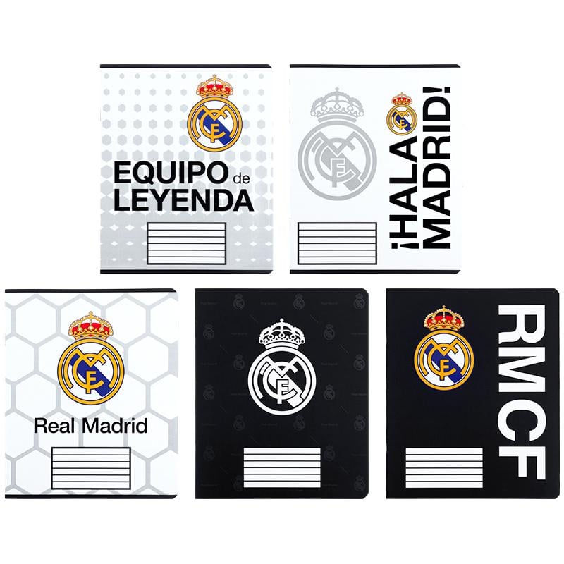 Набор школьных тетрадей KITE FC Real Madrid линия 18 л. 20 шт. (RL26-237 В)
