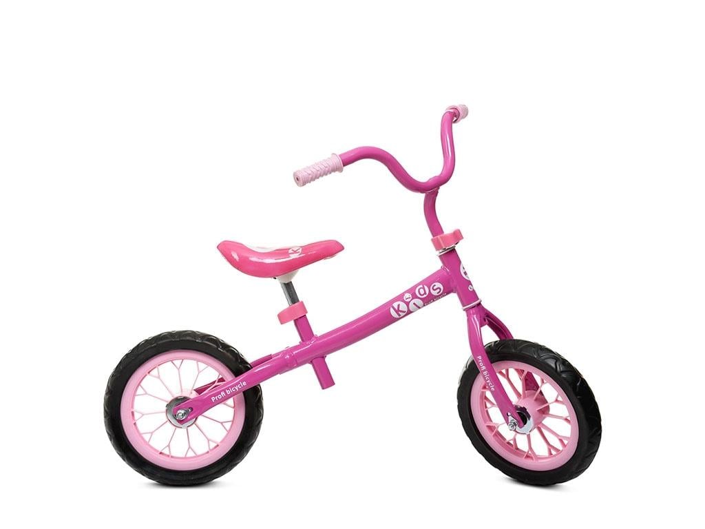 Беговел PROFI KIDS EVA колеса 12" Розовый (М 3255-1)
