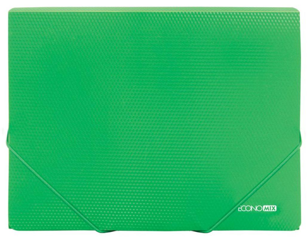 Папка Economix А4 на гумках Зелений (E31601-54)