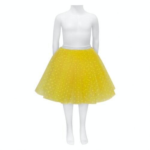 Юбка Флора детская фатиновая Seta Decor 128 см 18-801YL Юбка Флора детская фатиновая Seta Decor 128 см 18-801YL