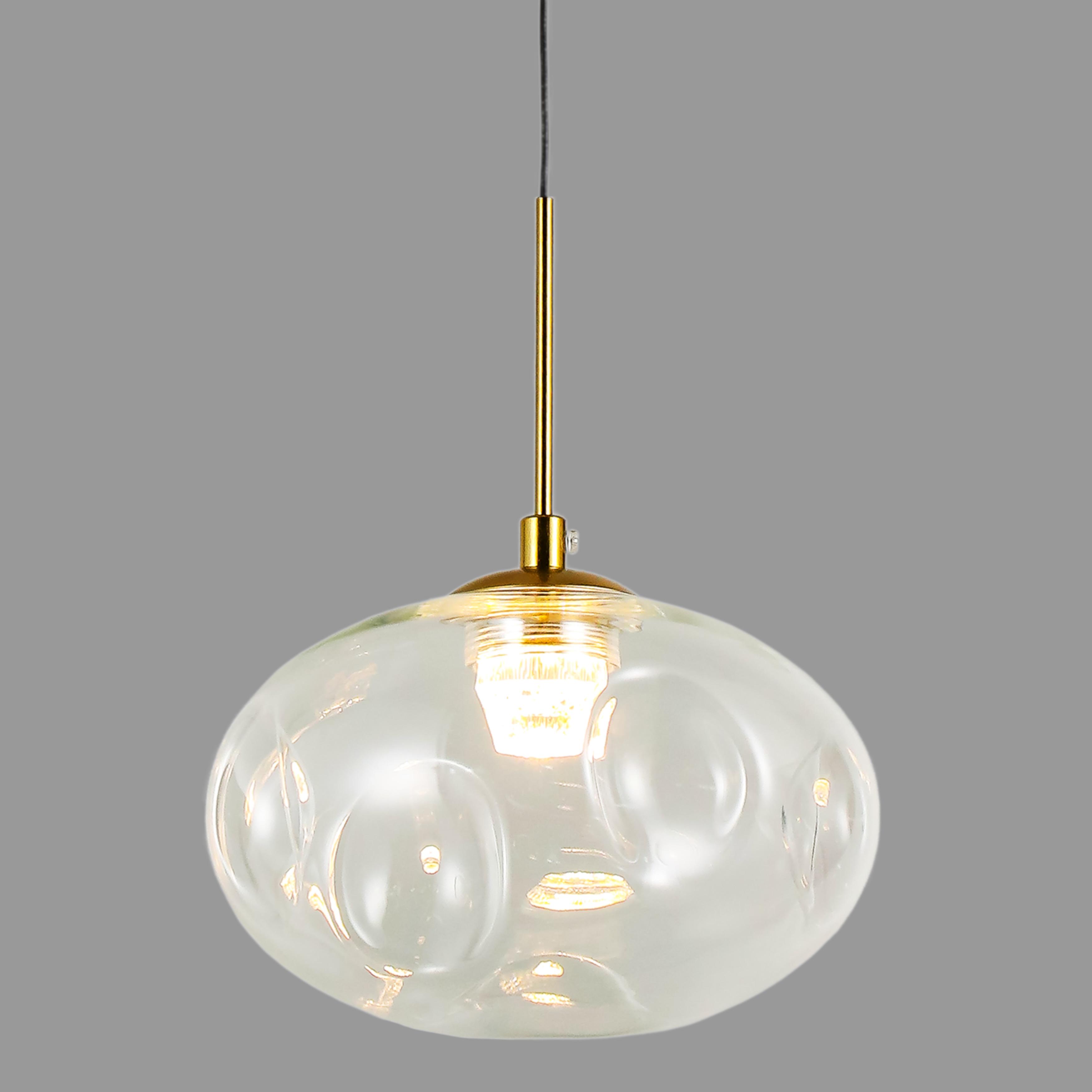 Подвес дизайнерский led 3W с прозрачным плафоном (800-P3308M-1led CL)