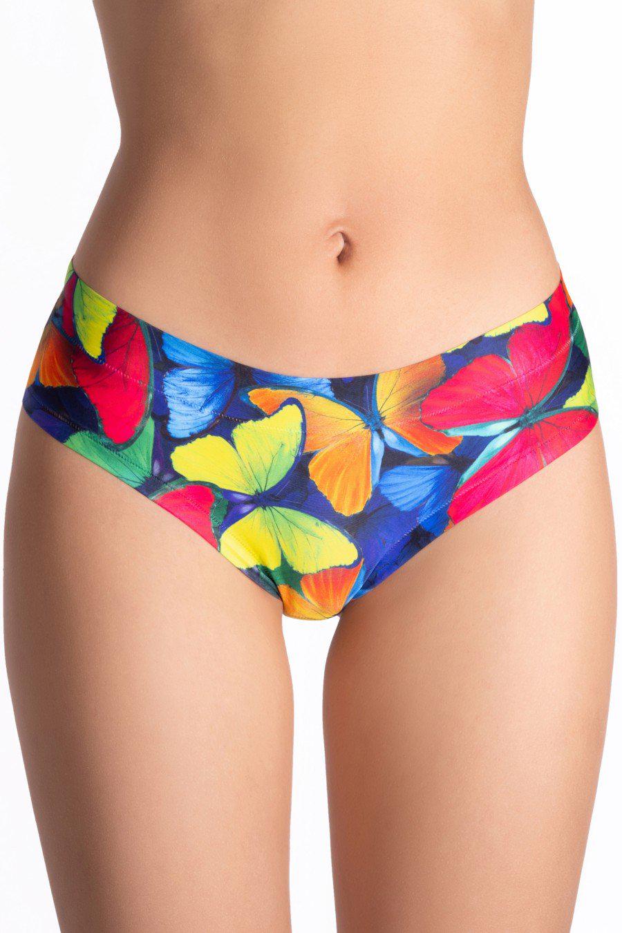 Трусики женские Mememe слип с ярким принтом XL Разноцветный (83612-59281-83)