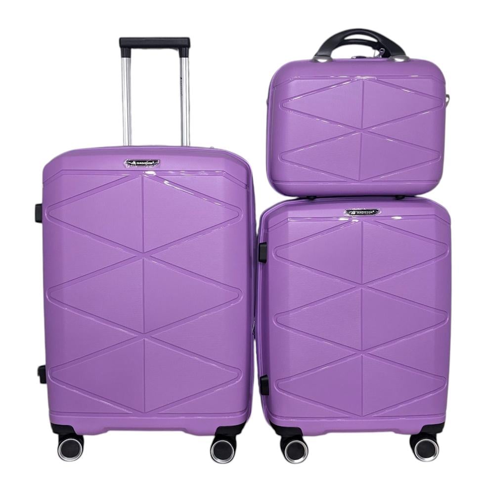 Комплект чемоданов Madisson Snowball 51304/3 Сиреневый (31219027)