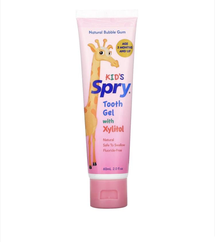 Зубной гель для детей Xlear Kid's Spry со вкусом натуральной жевательной резинки 60 мл Зубной гель для детей Xlear Kid's Spry со вкусом натуральной жевательной резинки 60 мл