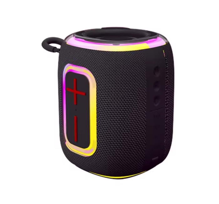 Портативный динамик водонепроницаемый Bluetooth 3000 мАч ИРХ5 RGB Черный (32436745)