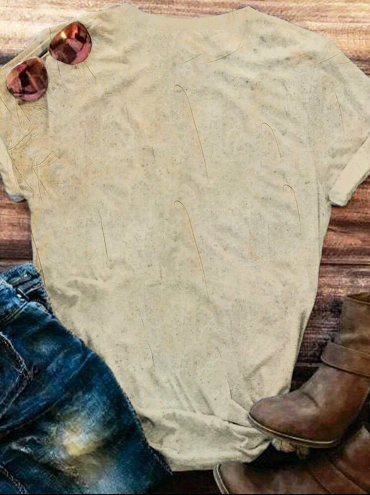 Футболка женская Funny Monkey Graphic S/M Бежевый (27343158) - фото 4 Футболка женская Funny Monkey Graphic S/M Бежевый (27343158) - фото 4