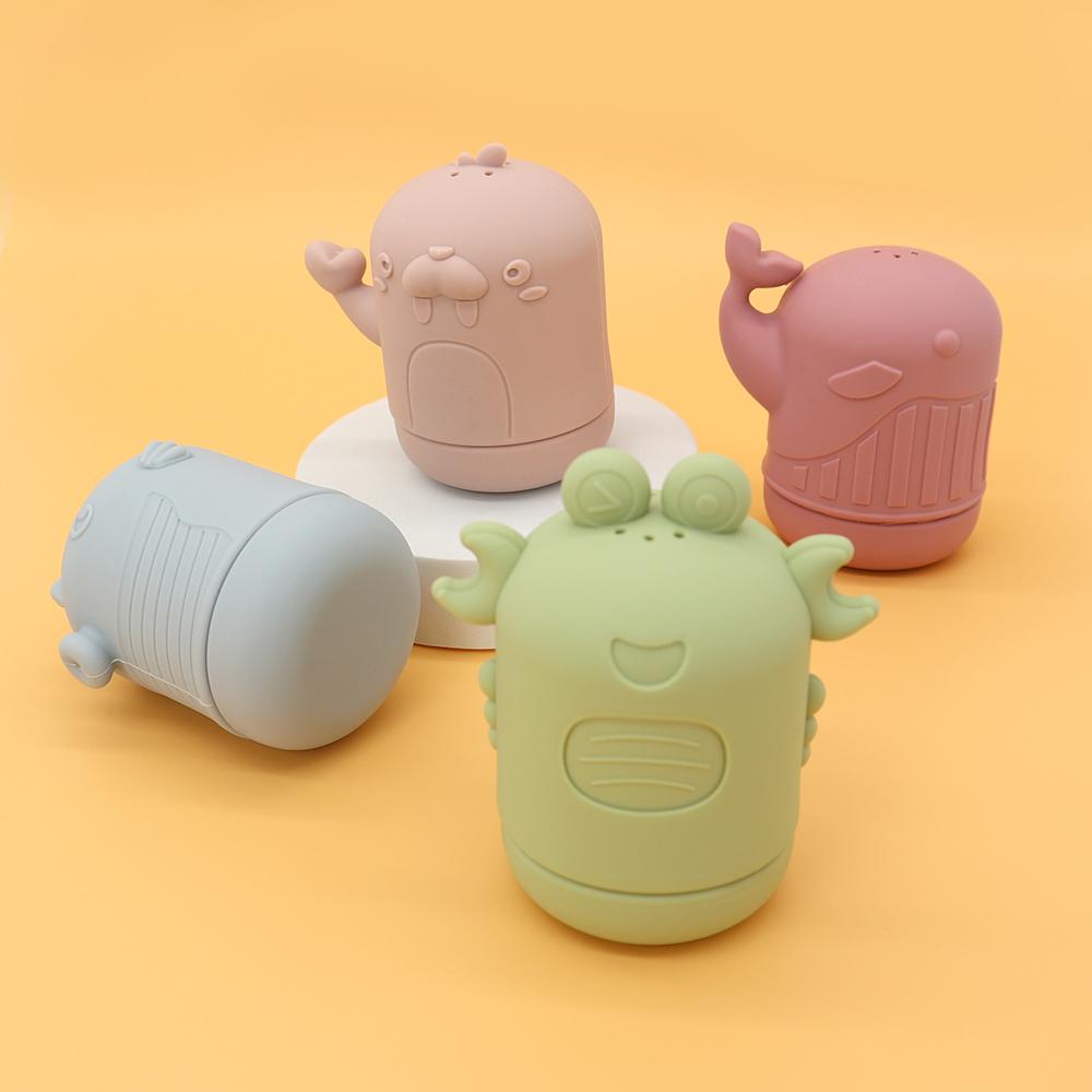 Іграшки для купання Морські звірі силіконові 4 шт. (99114018) - фото 5