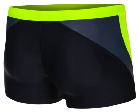 Плавки-боксери для чоловіків Aqua Speed DARIO 6228 р. 50-52 XXL Чорний/Темно-сірий/Жовтий (346-138) - фото 2 Плавки-боксери для чоловіків Aqua Speed DARIO 6228 р. 50-52 XXL Чорний/Темно-сірий/Жовтий (346-138) - фото 2