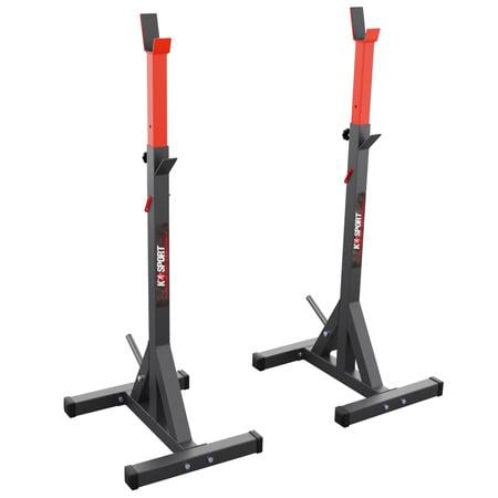 Стойки для упражнений под штангой K-SPORT KSH015 усилены (397059)