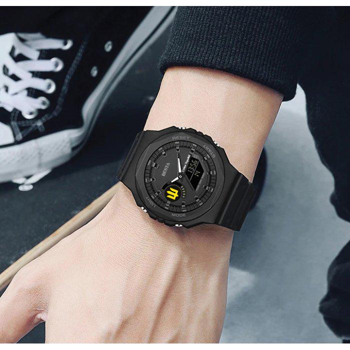 Годинник наручний чоловічий Besta Jocker Petriot Black (1718) - фото 3