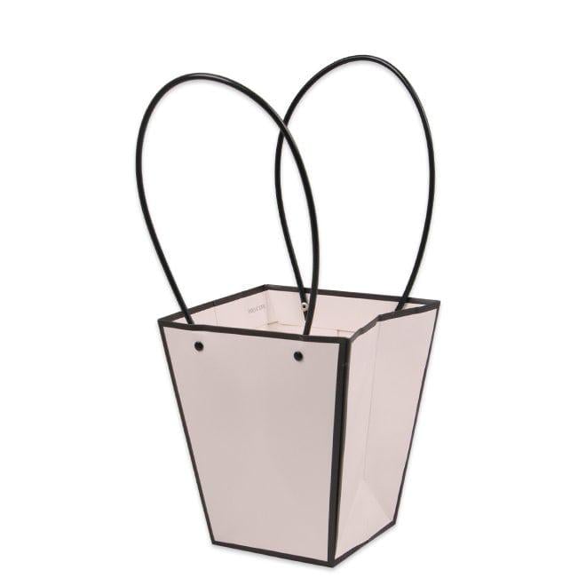 Набір паперових сумочок для квітів 39227 10 шт. Біло-чорний (DR015574) Набір паперових сумочок для квітів 39227 10 шт. Біло-чорний (DR015574)