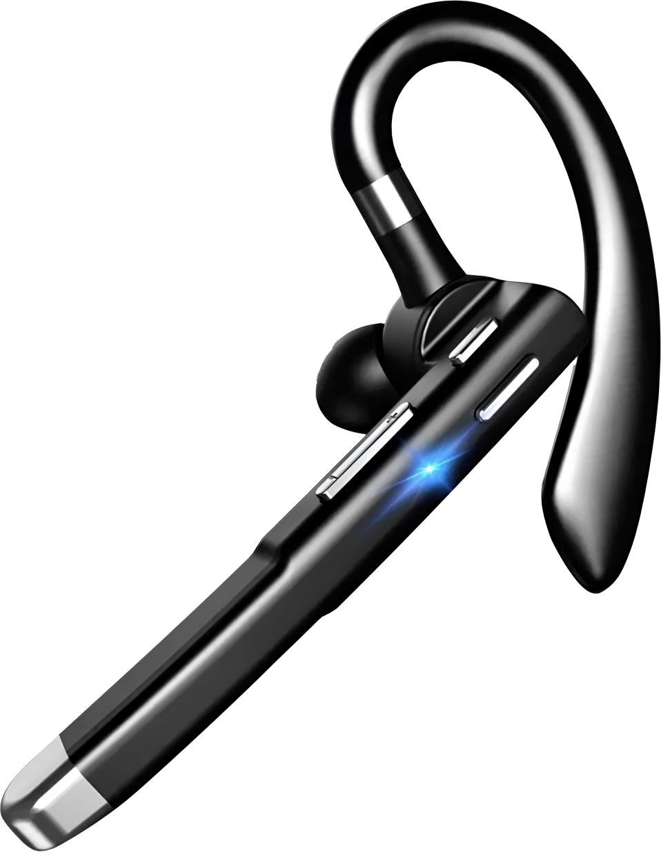 Гарнітура з мікрофоном та зарядним кейсом Чорний (3477260784)