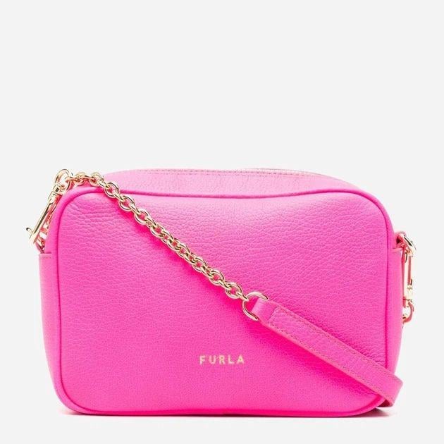 Сумка женская кожаная Furla REAL MINI CAMERA CASE WB00243HSF000FX00010 Фуксия (8050560838744) Сумка женская кожаная Furla REAL MINI CAMERA CASE WB00243HSF000FX00010 Фуксия (8050560838744)
