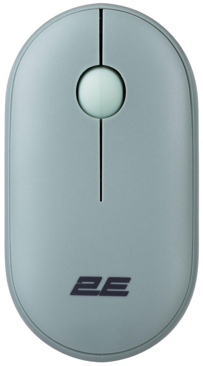 Компьютерная мышка 2E MF300 Silent WL BT Ashen Зеленый (2E-MF300WGN)