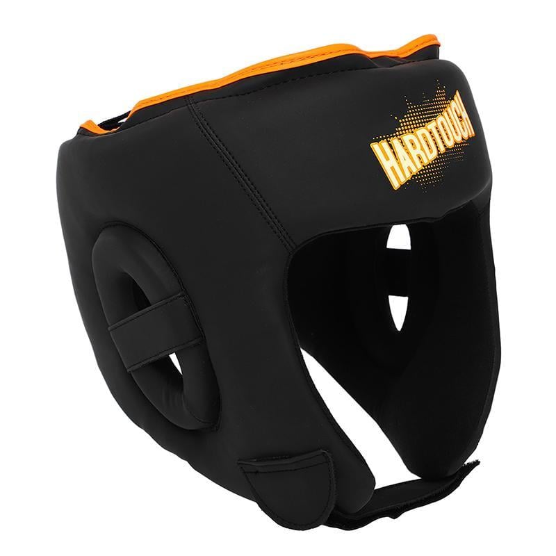 Шлем боксерский открытый BO-4440 Hard Touch L Черно-оранжевый (37452012)