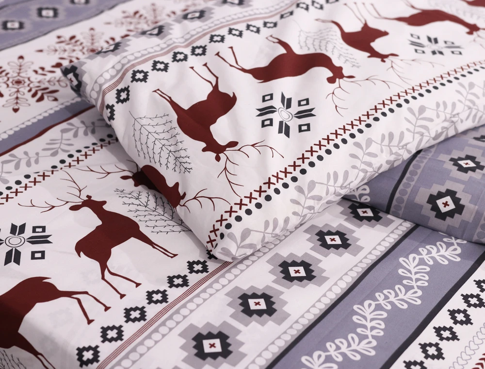 Комплект постельного белья ТМ Черешенька из бязи Gold полуторный 150х220 cм (1516321) - фото 3 Комплект постельного белья ТМ Черешенька из бязи Gold полуторный 150х220 cм (1516321) - фото 3