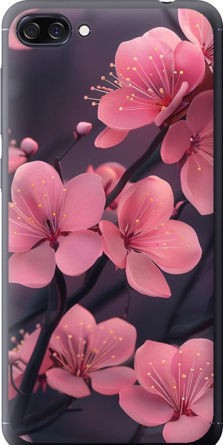 Чехол на Asus ZenFone 4 Max ZC520KL Пурпурная сакура (6075u-1242-42517)
