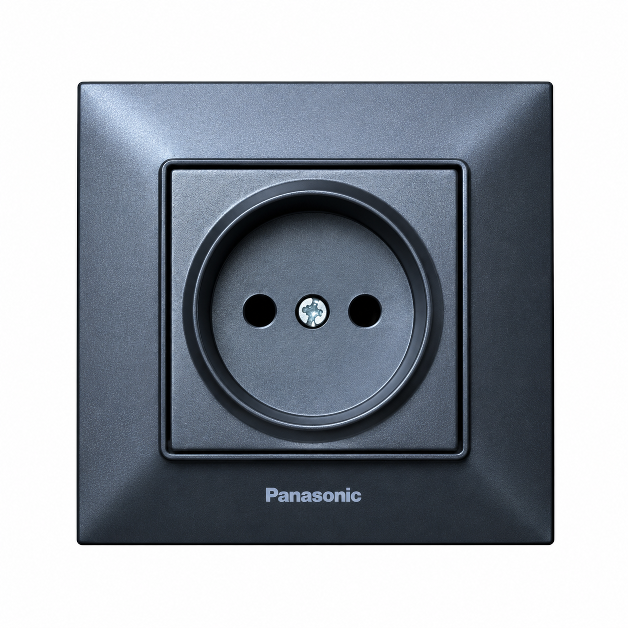 Розетка 1-я дымчатая Panasonic Arkedia Slim