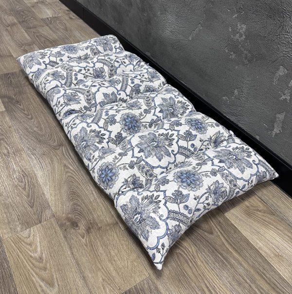 Подушка Oriental flowers Comfort Home на подоконники/каркасы/поддоны/садовую мебель 100х50 см