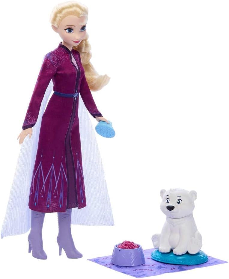 Лялька Mattel Disney Frozen Ельза з маленьким ведмежам! (JFG16)