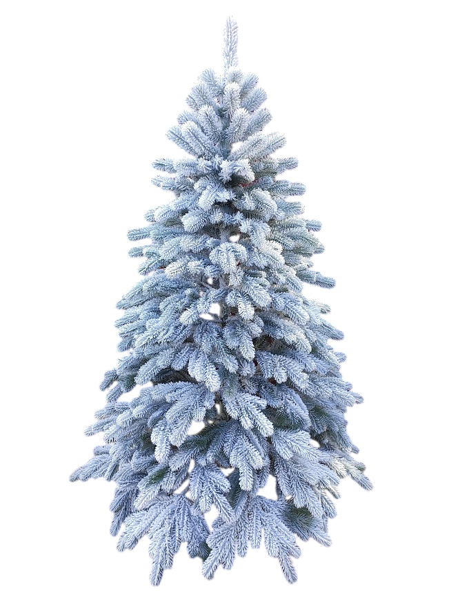 Елка литая на подставке Элитная 1,5 м 220 веточек Заснеженная (22542903)