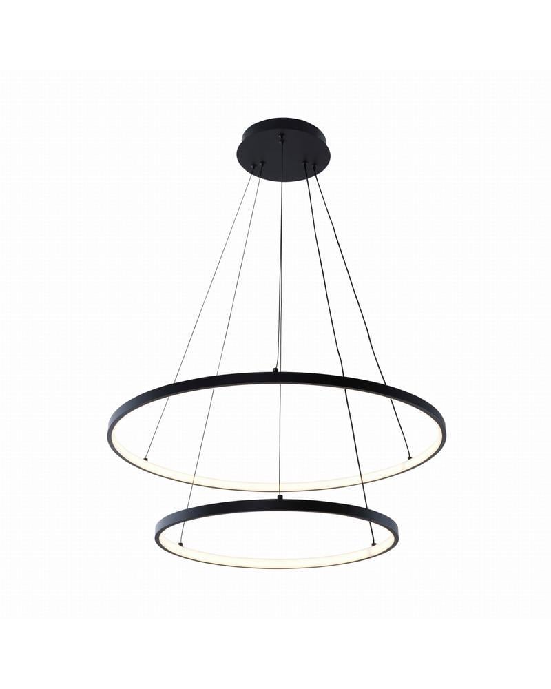 Люстра Zuma Line 18140BK-2 Breno Led 2x50W 3000K/4000K/6000K 2000Lm IP20 Bl (19258275) Люстра Zuma Line 18140BK-2 Breno Led 2x50W 3000K/4000K/6000K 2000Lm IP20 Bl (19258275)