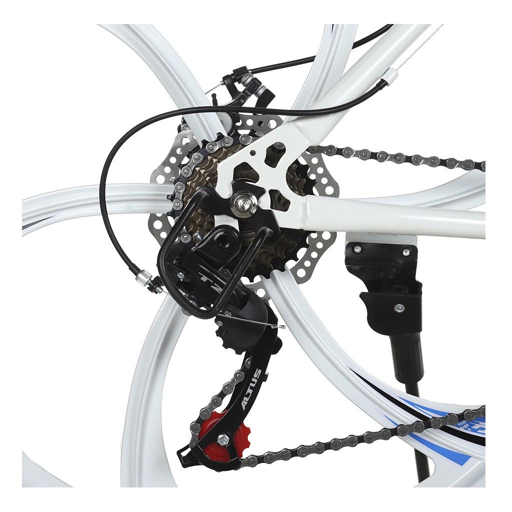 Велосипед Kucher "Active Style Series A V.2" на литых дисках 26" рама 17" Белый (1501166249) - фото 3 Велосипед Kucher "Active Style Series A V.2" на литых дисках 26" рама 17" Белый (1501166249) - фото 3