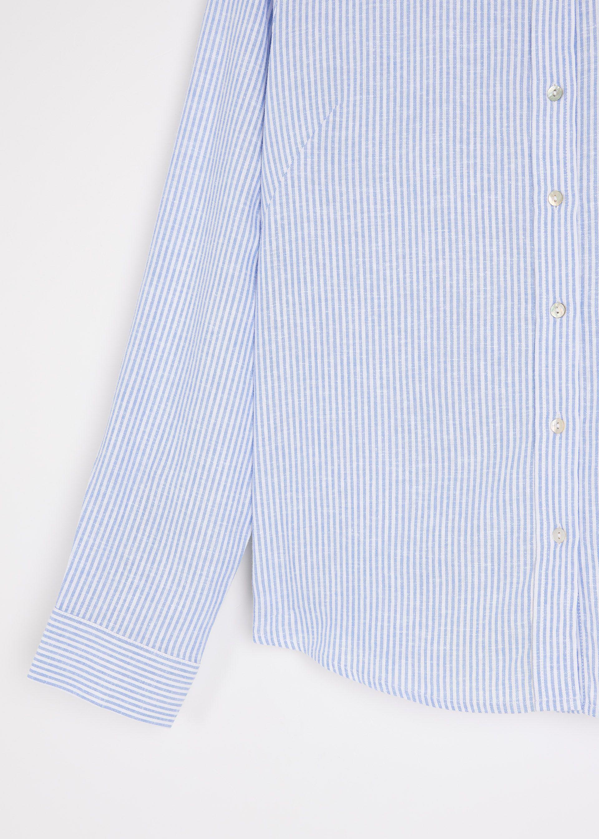 Сорочка жіноча Diverse EFAF L Біло-світло-блакитний (5905384126887) - фото 8 Сорочка жіноча Diverse EFAF L Біло-світло-блакитний (5905384126887) - фото 8