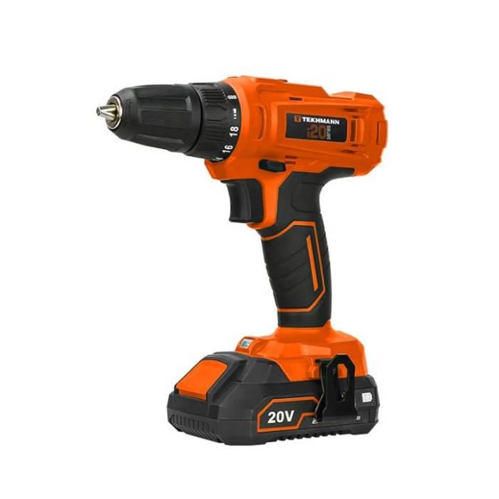 Шуруповерт акумуляторний Tekhmann TCD-30/i20 КІТ 20V Orange (873399) Шуруповерт акумуляторний Tekhmann TCD-30/i20 КІТ 20V Orange (873399)