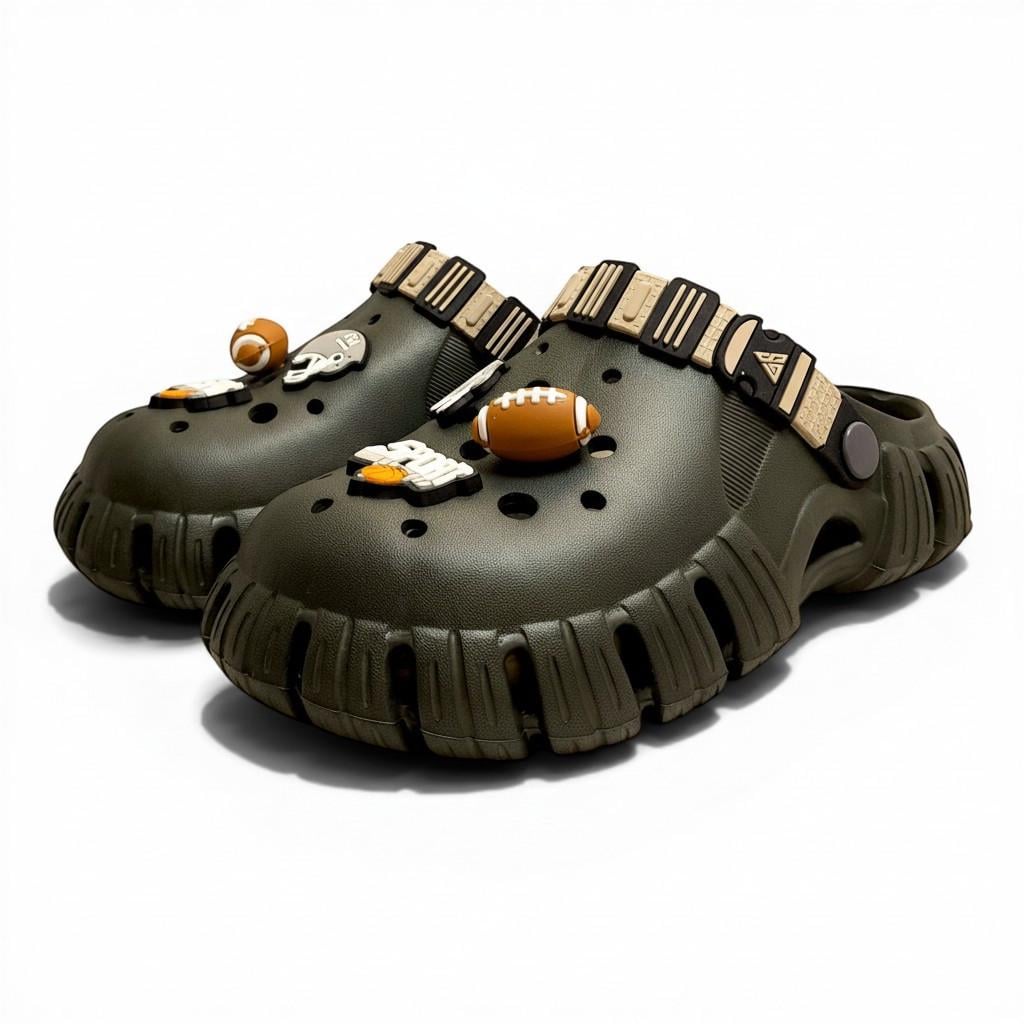 Сабо подростковые GIPANIS р. 36 22,5 см Хаки (2999248301)