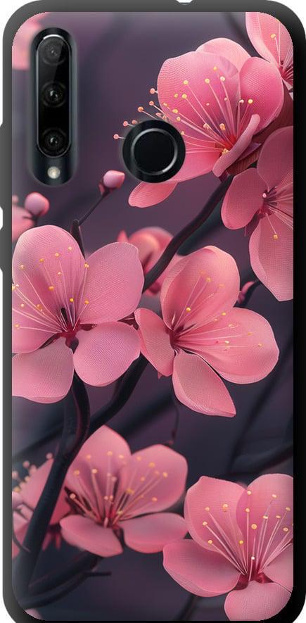 Чехол на Huawei Honor 10i Пурпурная сакура (6075b-1673-42517)