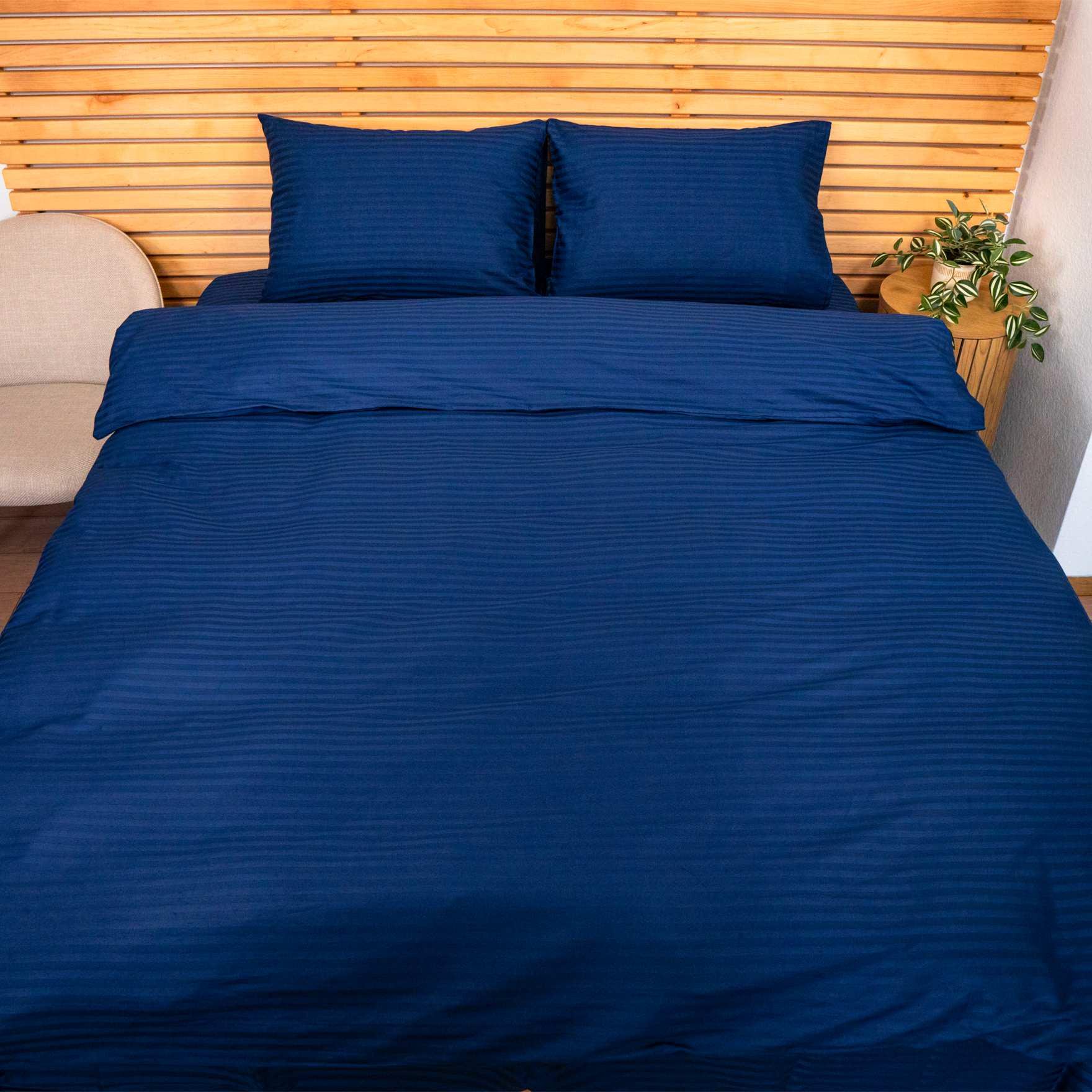 Наволочка YouStar 125 г/м2 страйп сатин 70х70 см 1 шт. Синий (nav-sst-70x70-dblue) - фото 2 Наволочка YouStar 125 г/м2 страйп сатин 70х70 см 1 шт. Синий (nav-sst-70x70-dblue) - фото 2